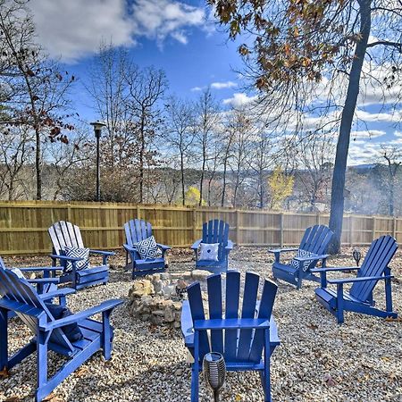 Hilltop Hot Springs Log Cabin With Hot Tub And Grill! Bagian luar foto