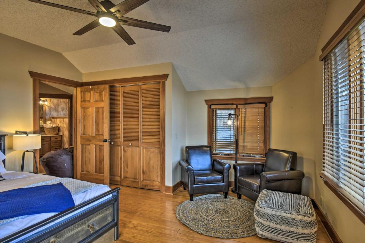 Hilltop Hot Springs Log Cabin With Hot Tub And Grill! Bagian luar foto